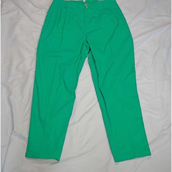 NWT Rare Vintage Nordstorm Town Square High Waisted Pleated Front Pants Size 16 - Picture 3 of 12